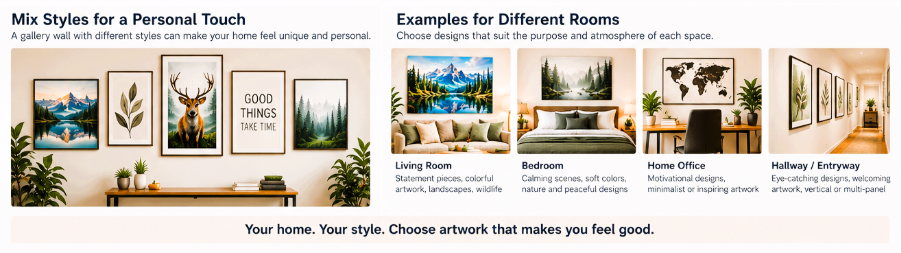 How to Add Personality to Your Home with Wall Art image